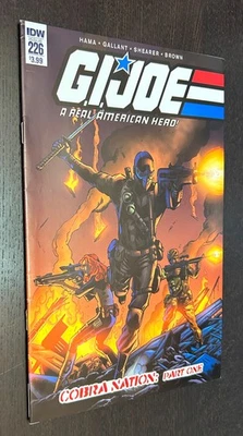 G.I. JOE A Real American Hero #226 (IDW Comics 2015) -- Cobra Nation -- FN - Image 1 of 4
