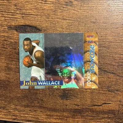 John Wallace 1996-97 Topps Stadium Club Rookie Showcase RC #RS15 Knicks Foto 1 de 4