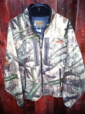 Sitka Gear Lightweight Jacket Men's Medium Camo Hunting Coat Light Zip Optifade - Image 1 of 4