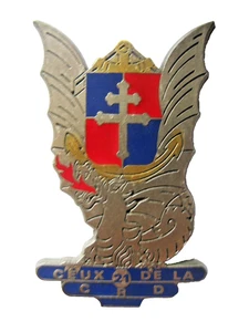 INSIGNE DU MATERIEL EN E.O CEUX DE LA 21° CRD / EVSO ETAT EXCELLENT Y. DELSART - Imagen 1 de 2