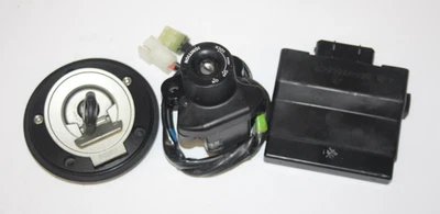 CDI ECU Lock Set Ignition Lock Keyset Yamaha YZF R7 RM40 YZF690 (Stock 10-25) - Image 1 of 4