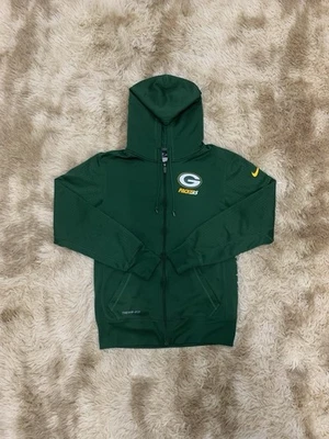 Sudadera con Capucha Green Bay Packers Para Hombre Pequeña Nike Therma-Fit Sudadera Foto 1 de 4