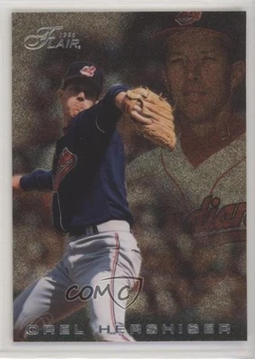 1996 Flair Gold Orel Hershiser #66 - Image 1 of 2
