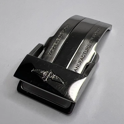 Breitling 20 mm Acero Inoxidable Despliegue Cierre Foto 1 de 4