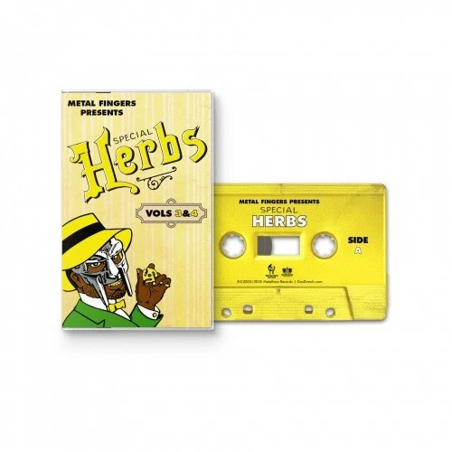 METAL FINGERS Presents Special Herbs Vols 3 & 4 NEW CASSETTE Rhymesayers reissue - Image 1 of 1