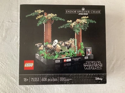 NOVO LEGO STAR WARS COLEÇÃO DE DIORAMA ENDOR SPEEDER CHASE DIORAMA, CONJUNTO 75353!! - Imagem 1 de 4