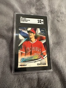 2018 Topps Future Stars #FS-5 Shohei Ohtani RC SGC 10 - Imagen 1 de 5