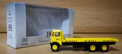 1:76 oo gauge EFE 10703 AEC Mammoth Flatbed - Wimpey - Yellow boxed model - Image 1 of 4