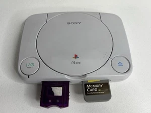 Sony PSOne Konsole PlayStation 1 Slim SCPH-101 - Nur Konsole getestet & funktioniert sehr gut - Bild 1 von 4