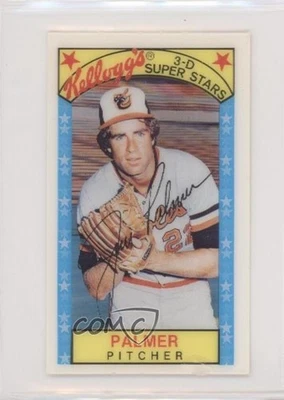 1979 Kellogg's 3-D Super Stars Jim Palmer (Career PCT 650) #5 HOF - Image 1 of 2