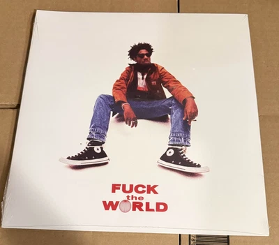 Brent Faiyaz Fuck The World 5 Year Anniversary Red Vinyl LP/1000 - Image 1 of 2