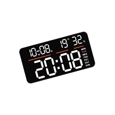 Simple Digital Alarm Clock Large Number Temperature LED Display Countdown Timer - Image 1 of 4