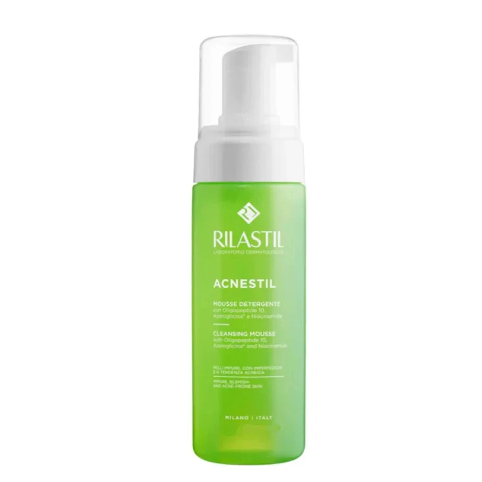 Rilastil Acnestil - Mousse Detergente per Pelle Mista Grassa e Acneica, 300ml - Immagine 1 di 1