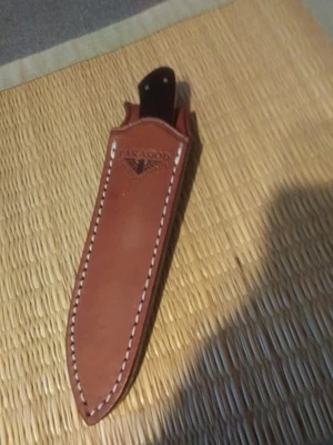 Paragon Carolina Skinner Lee/Herron Design Knife w/ Sheath Seki Japan - Image 1 of 4