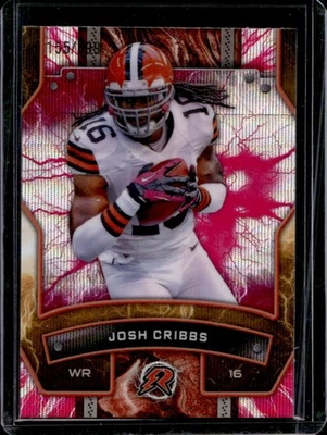 2024 Topps Resurgence Josh Cribbs Crimson Surge #/199 Browns - Image 1 of 2