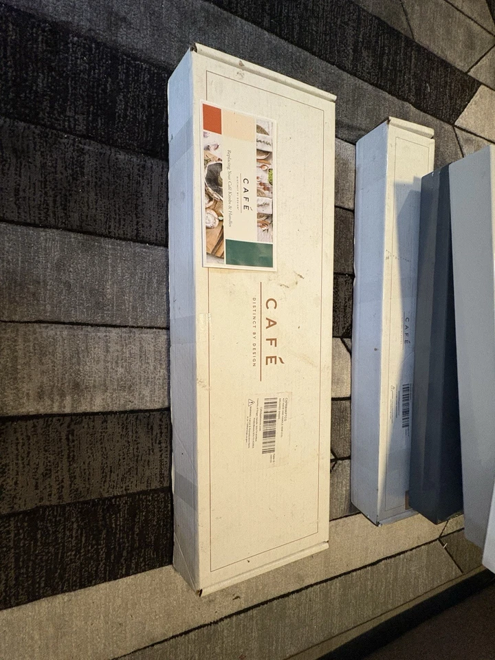 正品 Café CXPR8HKPTCG 拉丝黄铜手柄和刀柄套件组件-全新开箱 — 第 1/4 张图片