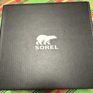 Botas de invierno Sorel Joan of Arctic Wedge III de cuero con cremallera para mujer - cantera, negras - Imagen 1 de 11