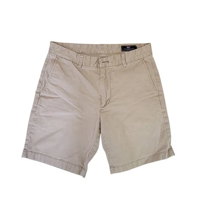 Pantalones Cortos Vineyard Vines Para Hombre Caqui Algodón Informales Talla 31 Foto 1 de 4