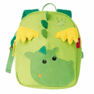 sigikid Mini Backpack Dragon Kids Backpack Kindergarten Bag Green 1.5 L - Picture 1 of 6