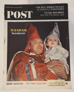 The Saturday Evening Post January 30, 1965 Ku Klux Klan, Joan Didion, Eisenhower - Picture 1 of 7