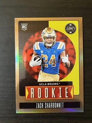 Zach Charbonnet 2023 Legacy Rookie Premium Edition Bronze /100 #160 RC Seahawks - Image 1 of 2