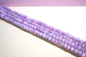 edelsteine24 Großer Kunzit Strang Rondellen 10mm-40cm Länge Naturfarbe! Kunz-b5 - Bild 1 von 6