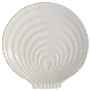 Split P Seashell Dinner Plate - Set of 4 - Picture 1 of 3