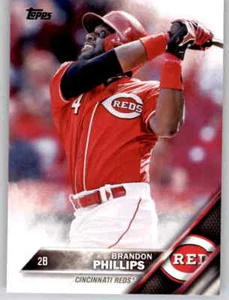 Tarjeta Base Brandon Phillips 2016 Topps Serie 1 MLB PWE Set Break Reds #176 - Imagen 1 de 2