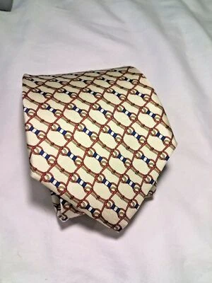 Windsor Tie Mens Silk Bit N Bridle Design Multicolor One Size - Image 1 of 4