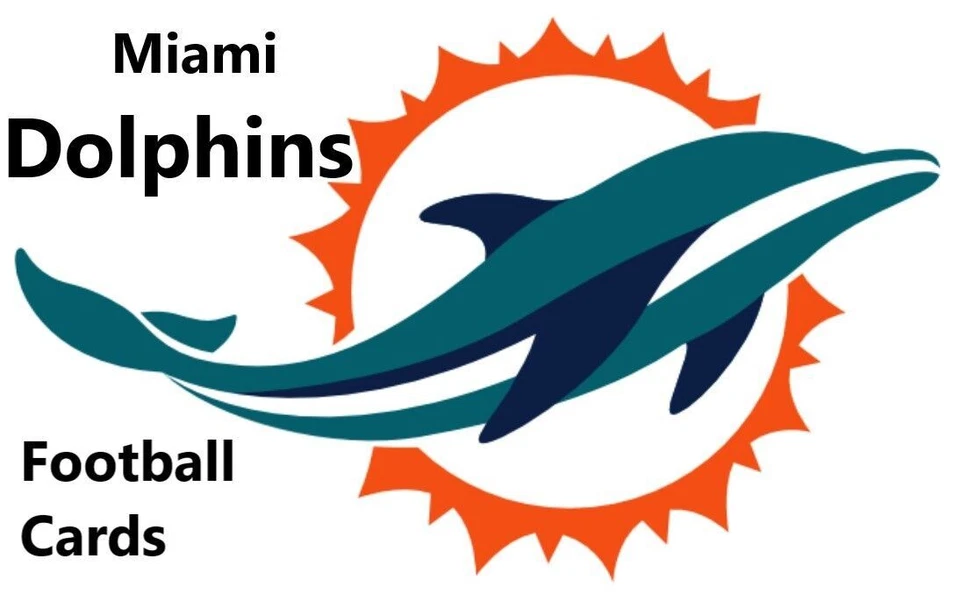 You Pick Your Cards - Miami Dolphins Team - NFL Football Card Selection - Image 1 of 1