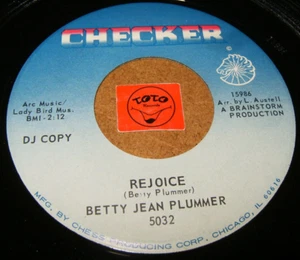 BETTY JEAN PLUMMER - REJOICE - I MUST TELL JESUS    / LISTEN - GOSPEL  - Bild 1 von 2