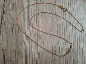 Fossil Kette - Steel goldfarben, sehr guter Zustand - Bild 1 von 4