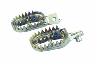 Fits Suzuki RM-Z 450 2008-2019 Scar Titanium Footpegs S4516 - Picture 1 of 1