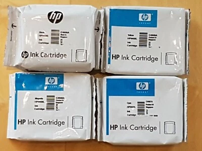 4x Original HP 940XL gelb schwarz cyan magenta Multipack OfficeJetPro 8000 8500 - Bild 1 von 2