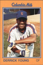 1989 Columbia Mets Grand Slam #29 Derrick Young