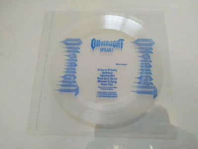 Onslaught Speak 1989 Ffrr - Single Clear Flexi Disc LP 33 RPM vinyl 7 " - Bild 1 von 4