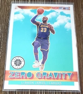 Lebron James 2019-20 Panini NBA Hoops Premium Stock Zero Gravity Base LA LAKERS  - Picture 1 of 2