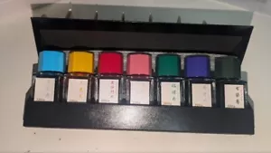 Pilot 100th Anniversary Ink The Japanese Seven Gods of Good Fortune Used Rare - Picture 1 of 8