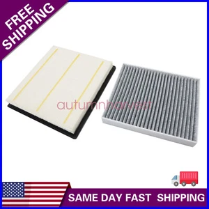 ENGINE AIR FILTER + CABIN FILTER FOR CHEVROLET COLORADO GMC CANYON 2015-2022 US - Foto 1 di 13