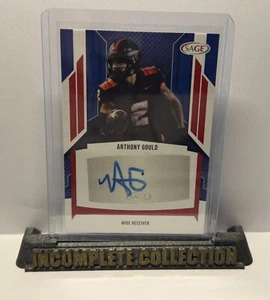 2024 SAGE HIT Low Series - Autographs Red #A-AG Anthony Gould (AU, RC) - Bild 1 von 2