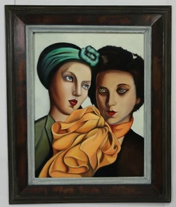 Pintura al óleo Pintura Retrato Mujer Paisaje Herrmann von Point 2022 - Imagen 1 de 7