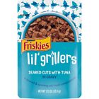 Purina Friskies Lil' Grillers Seared Cuts In Gravy Cat Food Topper, 1.55oz (16P)