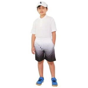 Kids Boys Gradient Colour Shorts Two Tone Fade New Summer Fashion Age 5-13 Years - Picture 1 of 8