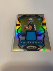 2023 Prizm Bryce Young Premier Camisetas Parche Plata Prizm Novato Panteras de radiocontrol - Imagen 1 de 1