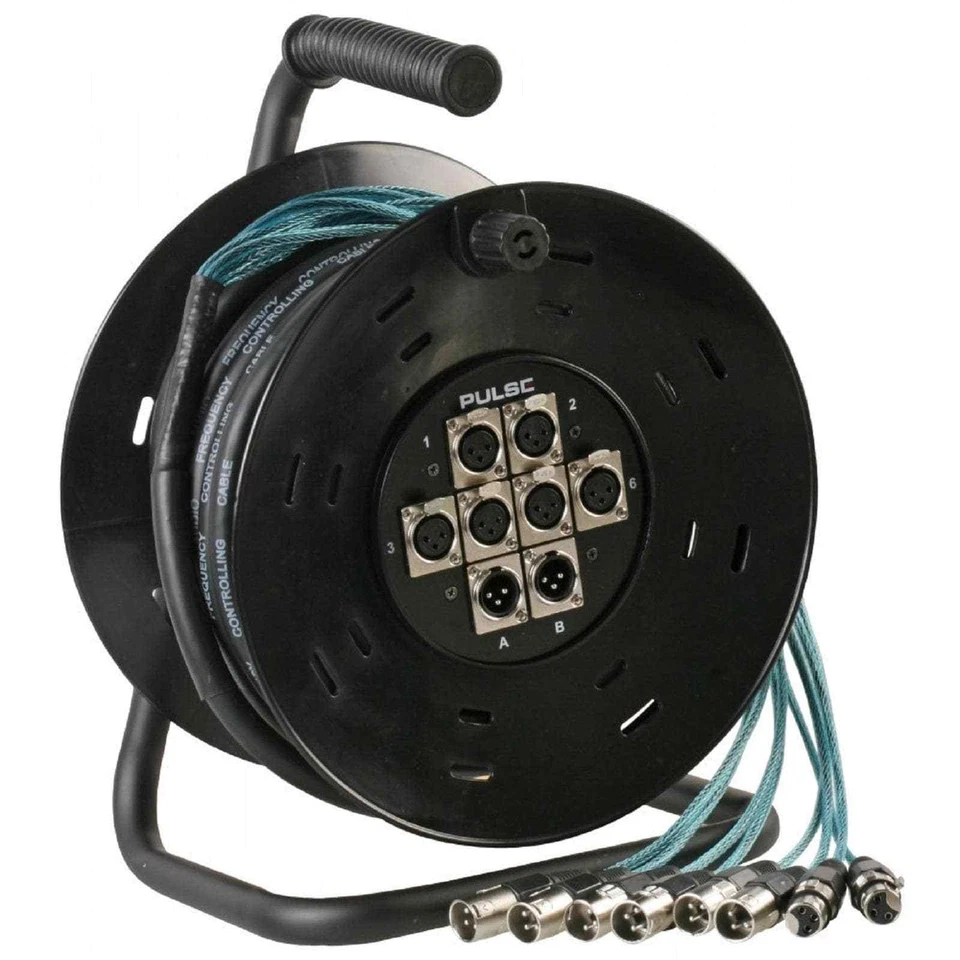 Pulse 8 Way 15m 6/2 XLR Multicore Drum Stage Box PLS00406 - Image 1 of 1