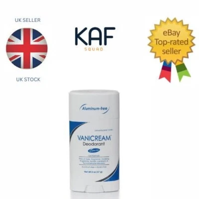 Vanicream Aluminum-Free Gel Deodorant 57g Fragrance Free,UK SELLER