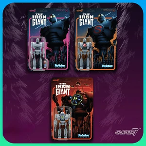 Super7 The Iron Giant 3,75" ReAction Figur Sammler Spielzeug Set - Bild 1 von 8