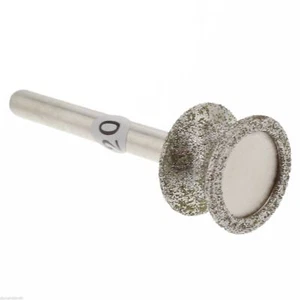 Punta diamantata 3/4" CILINDRO CONCAVO testa smerigliatrice giada intaglio utensili - Foto 1 di 5