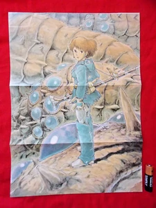 PÓSTER (D) ANIME VINTAGE GHIBLI 1993 Nausicaa del Valle del Viento 14"x10" - Imagen 1 de 4