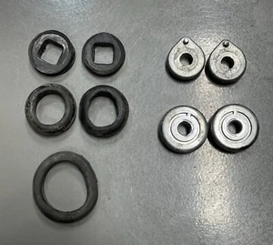 Yamaha XS500 1976 caja de canastilla de faros ojales, soportes de permanencia de señal - Imagen 1 de 11